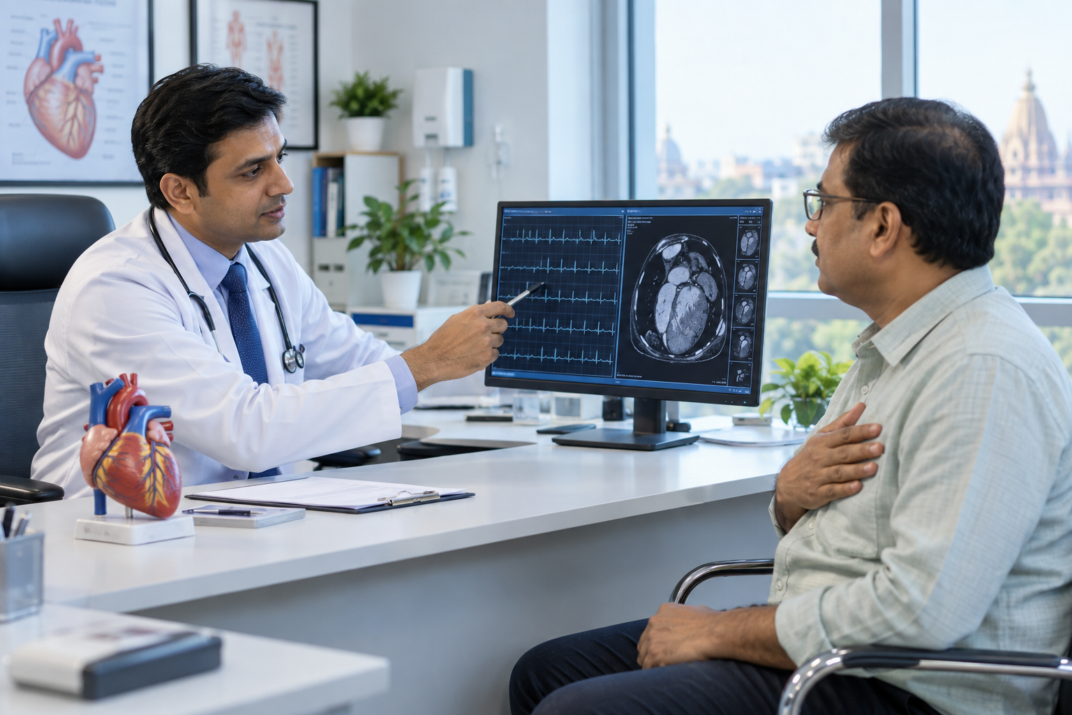 Chest Pain and Heart Problems in Patna - When to See a Cardiologist - Himalaya Hospital